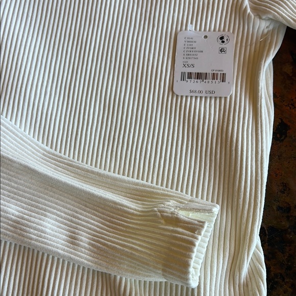 Free People Cream Bodysuit Top - Picture 9 of 12